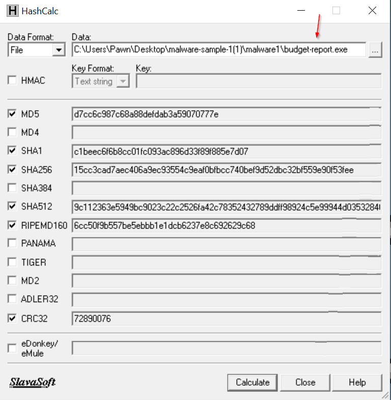 HashCalc